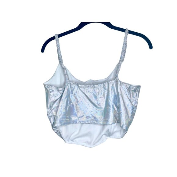 Holographic Short Set - Silver - Picture 3 of 6